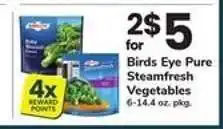 Safeway Birds Eye Pure Steamfresh Vegetables offer