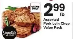 Safeway Signature Select Assorted Pork Loin Chop Value Pack offer