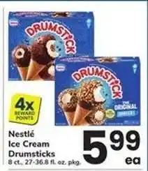 Safeway Nestlé Ice Cream Drumsticks offer