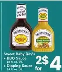 Safeway Sweet Baby Ray’s Sauces offer