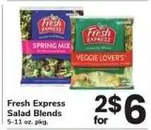 Safeway Fresh Express Salad Blends offer