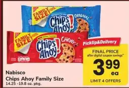Safeway Nabisco Chips Ahoy! Family Size offer