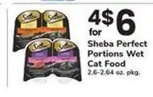 Safeway Sheba Perfect Portions Wet Cat Food offer