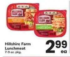 Safeway Hillshire Farm Lunchmeat offer