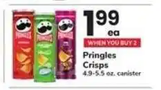 Safeway Pringles Crisps offer