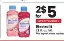 Safeway Electrolit offer