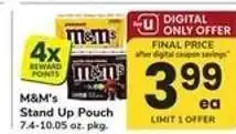 Safeway M&M's Stand Up Pouch offer
