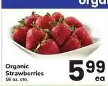 Safeway Organic Strawberries offer