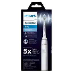 Walgreens 4100 Power Toothbrush Rechargeable Electric Toothbrush with Pressure Sensor offer
