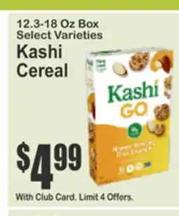 Almonte's Food Dynasty Marketplace Kashi Cereal offer