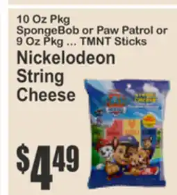 Almonte's Food Dynasty Marketplace Nickelodeon String Cheese offer