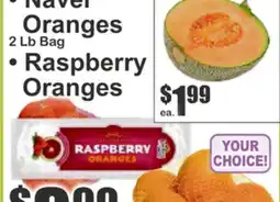 Almonte's Food Dynasty Marketplace • Navel Oranges 2 Lb Bag • Raspberry Oranges offer