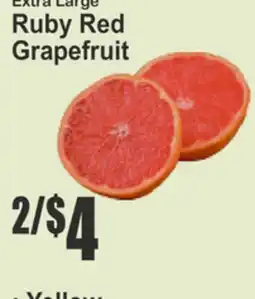 Almonte's Food Dynasty Marketplace Extra Large Ruby Red Grapefruit offer