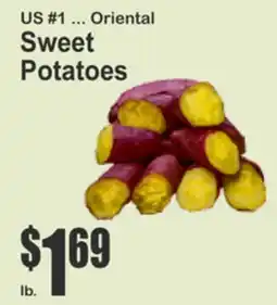 Almonte's Food Dynasty Marketplace US #1 ... Oriental Sweet Potatoes offer