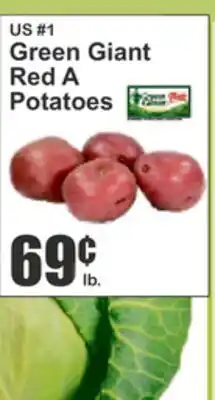 Almonte's Food Dynasty Marketplace US #1 Green & Red Axed Potatoes offer