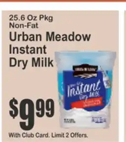 Almonte's Food Dynasty Marketplace Urban Meadow Instant Dry Milk offer