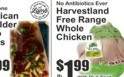 Key Food Harvestland Free Range Whole Chicken offer