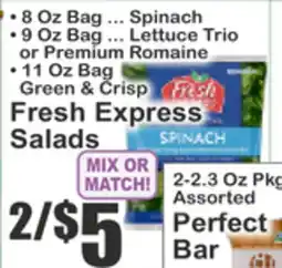 Key Food Fresh Express Salads offer