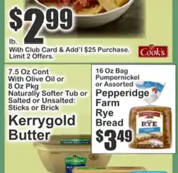 Key Food Kerrygold Butter offer