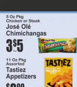 Key Food Tastiez Appetizers offer