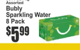 Key Food Assorted Bubly Sparkling Water offer