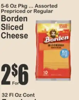 Key Food Borden Cheese Singles offer