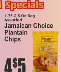 Key Food Assorted Jamaican Choice Plantain Chips offer
