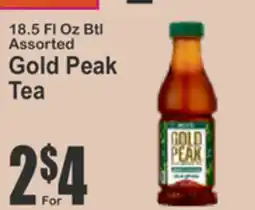 Key Food 18.5 FL Oz Btl Assorted Gold Peak Tea offer