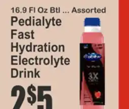 Key Food Pedialyte Fast Hydration Electrolyte Drink offer