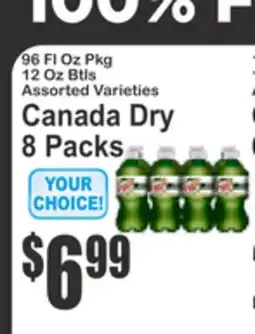 Key Food Canada Dry 6 Packs offer