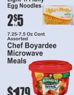 Key Food Assorted Chef Boyardee Microwave Meals offer