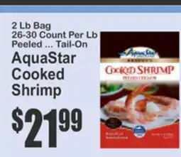 Key Food AquaStar Cooked Shrimp offer
