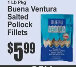 Key Food Buena Ventura Salted Pollock Fillets offer