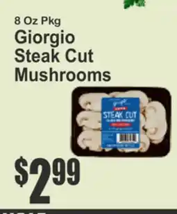 Key Food Giorgio Steak Cut Mushrooms offer