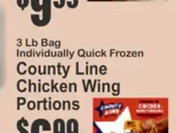 Key Food County Line Chicken Wing Portions offer