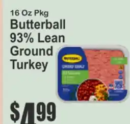 Key Food Butterball Turkey Burgers offer