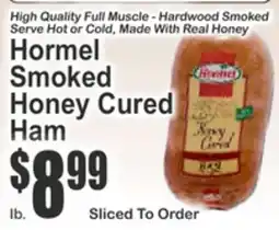 Key Food Hormel Smoked Honey Oak Ham offer