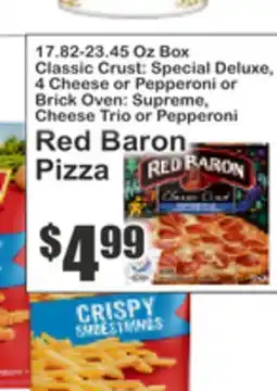 Key Food Red Baron Pizza offer