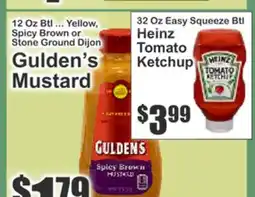 Key Food PC Golden's Mustard, PC Easy Mayonnaise, PC Tomato Ketchup offer