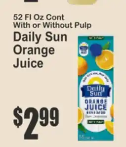 Key Food Daily Sun Orange Juice offer