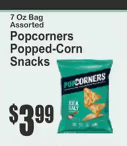 Key Food Popcorners Corn, Good Health Veggie Snacks offer