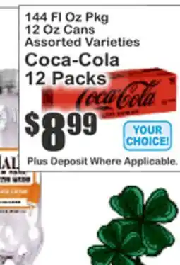 Key Food Coca-Cola 12 Packs offer