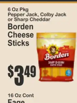 Key Food Borden Cheese Sticks offer