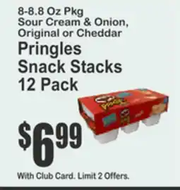 Key Food Pringles Snack Stats offer