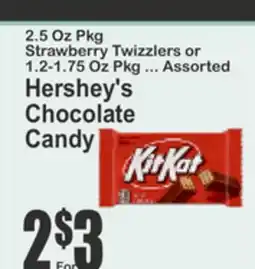 Key Food Nestlé Raisinets, Hershey's Chocolate Candy offer