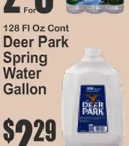 Key Food Deer Park Spring Water Gallon offer