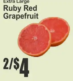 Key Food Extra Large Ruby Red Grapefruit offer