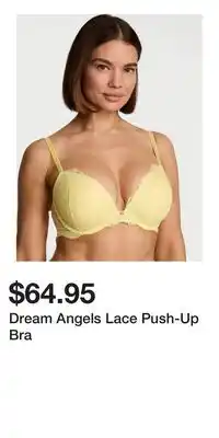 Victoria's Secret Dream Angels Lace Push-Up Bra offer
