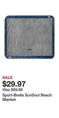 Cabela's Sport-Brella SunSoul Beach Blanket offer