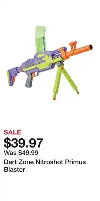 Cabela's Dart Zone Nitroshot Primus Blaster offer